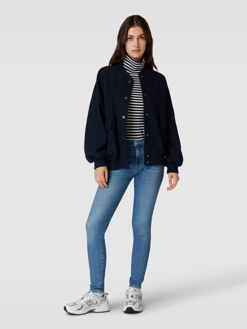 Jeans im 5-Pocket-Design Modell 'Kick' in blau