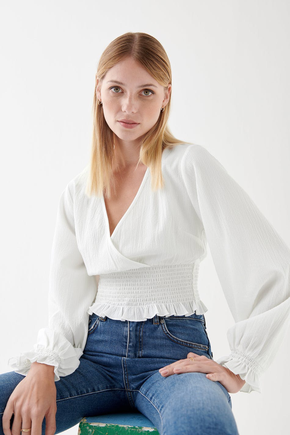 Jane smock top