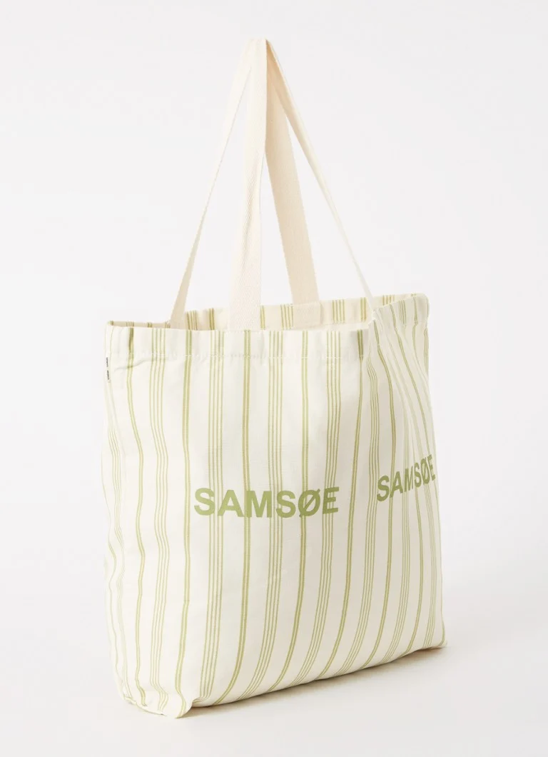 Torba materiałowa Frinka SAMSŘE SAMSŘE z logo w paski