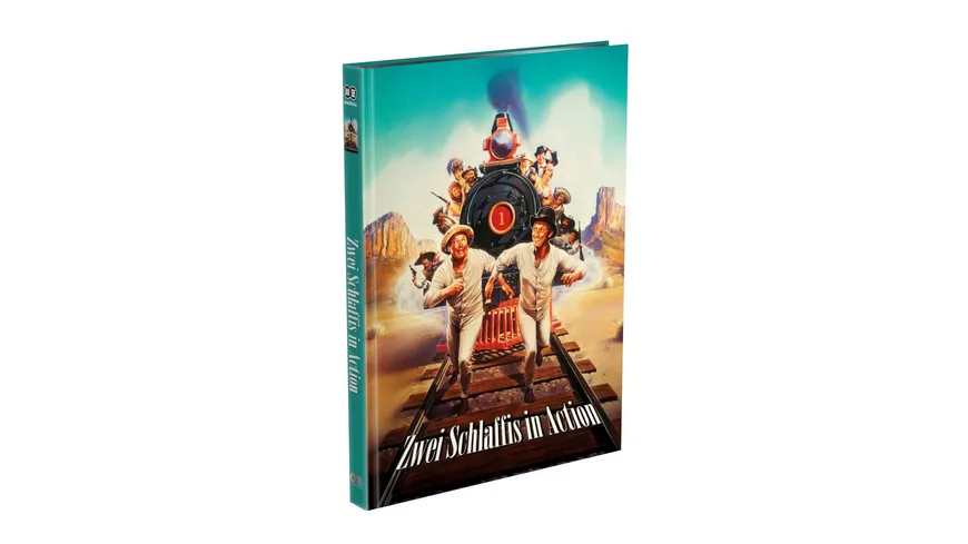 ZWEI SCHLAFFIS IN ACTION - 2-Disc Mediabook Cover A (Blu-ray + DVD) Limited Edition - Uncut