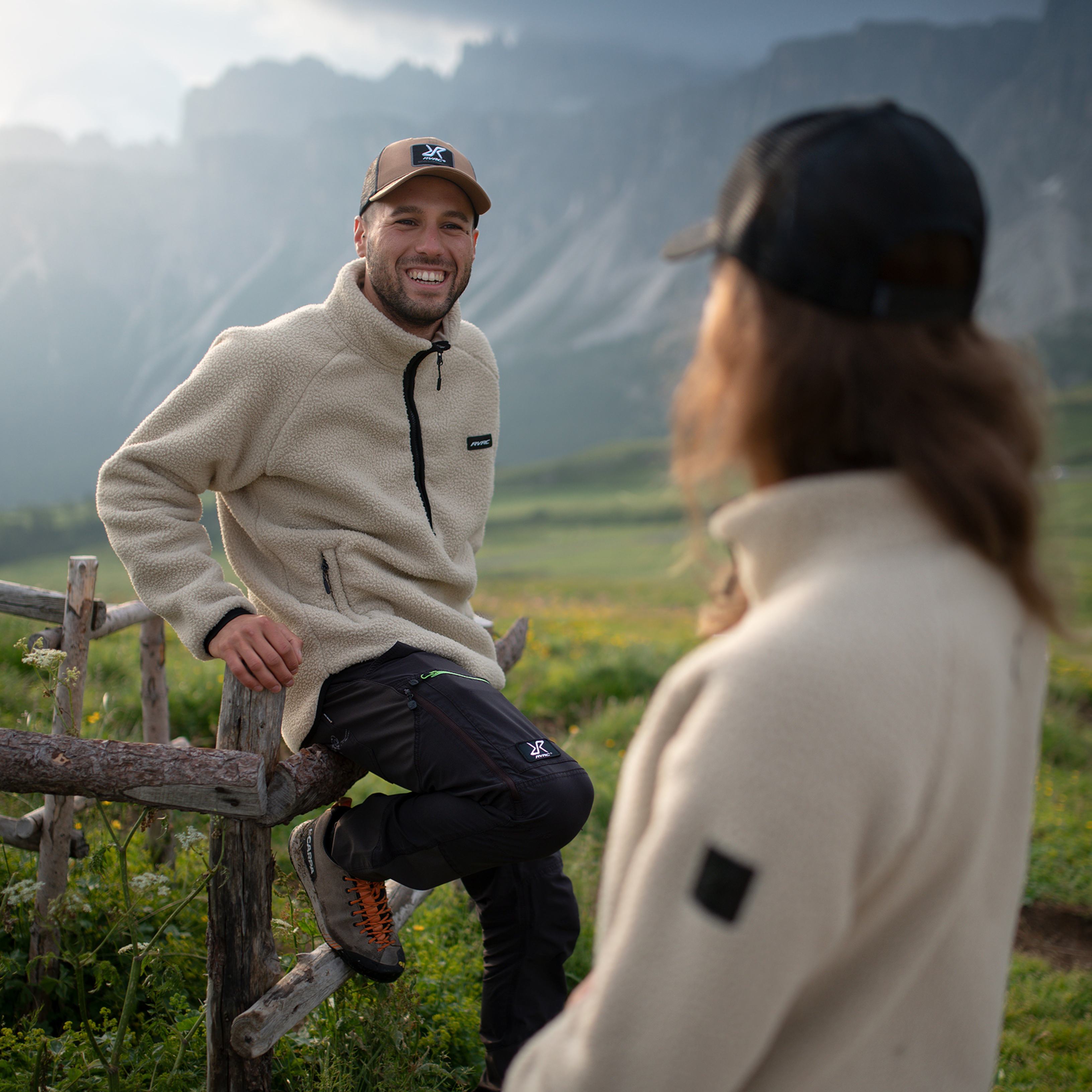 Sherpa Fleece Homme Caviar