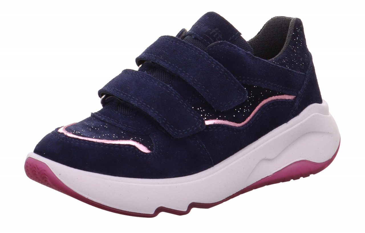 MELODY - Blau Sneaker low mit Klettverschluss