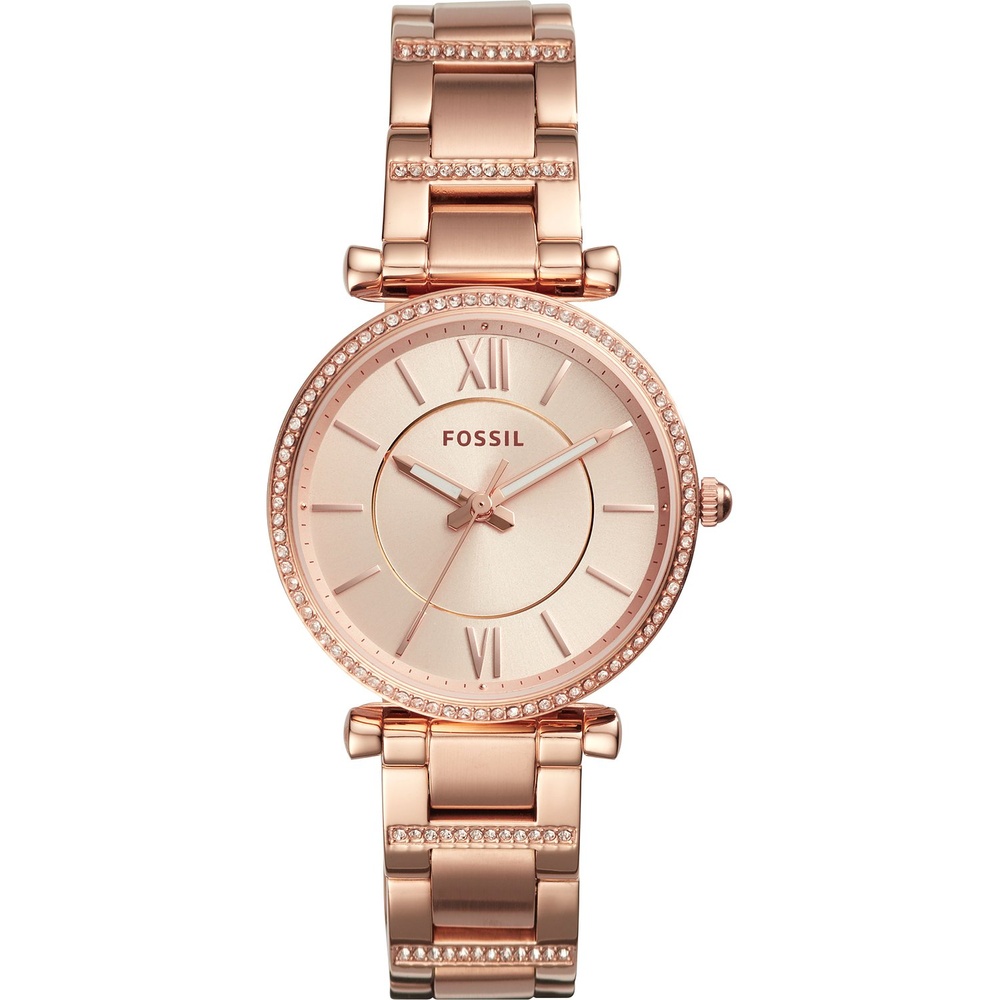 Fossil Montre pour femme Acier inoxydable Montre