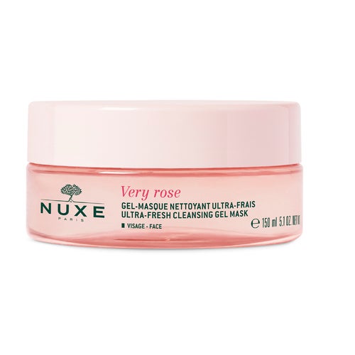 NUXE Very Rose itin gaivinanti valomoji gelio kaukė 150 ml