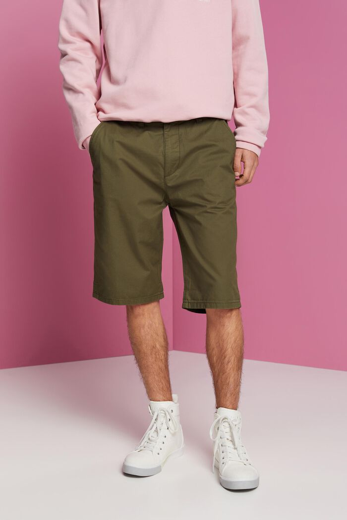 Shorts im Chino-Style aus nachhaltiger Baumwolle