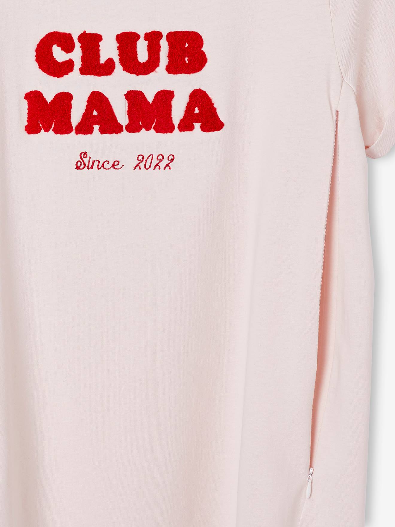 Vertbaudet Bio-Kollektion: T-Shirt für Schwangerschaft & Stillzeit CLUB MAMA, personalisierbar - senfgelb
