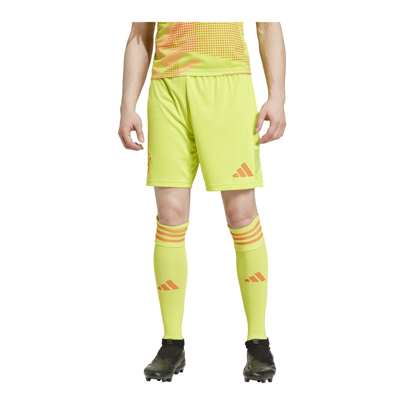 adidas FC Bayern München Torwartshort 2024/2025 Gelb