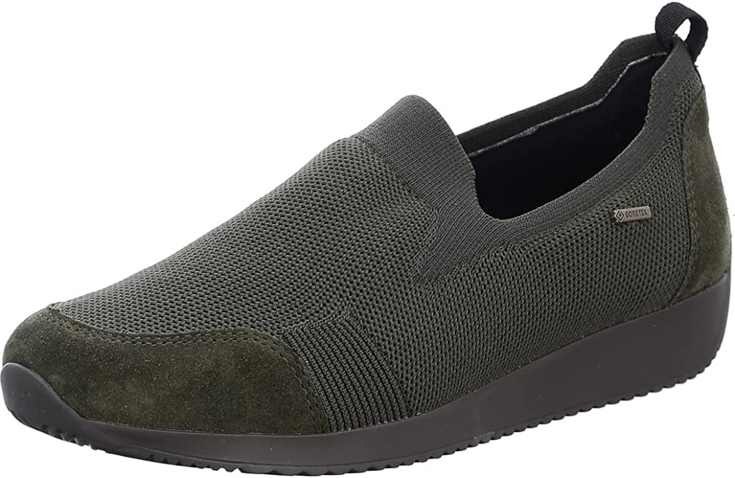 ARA Sportliche Slipper grün