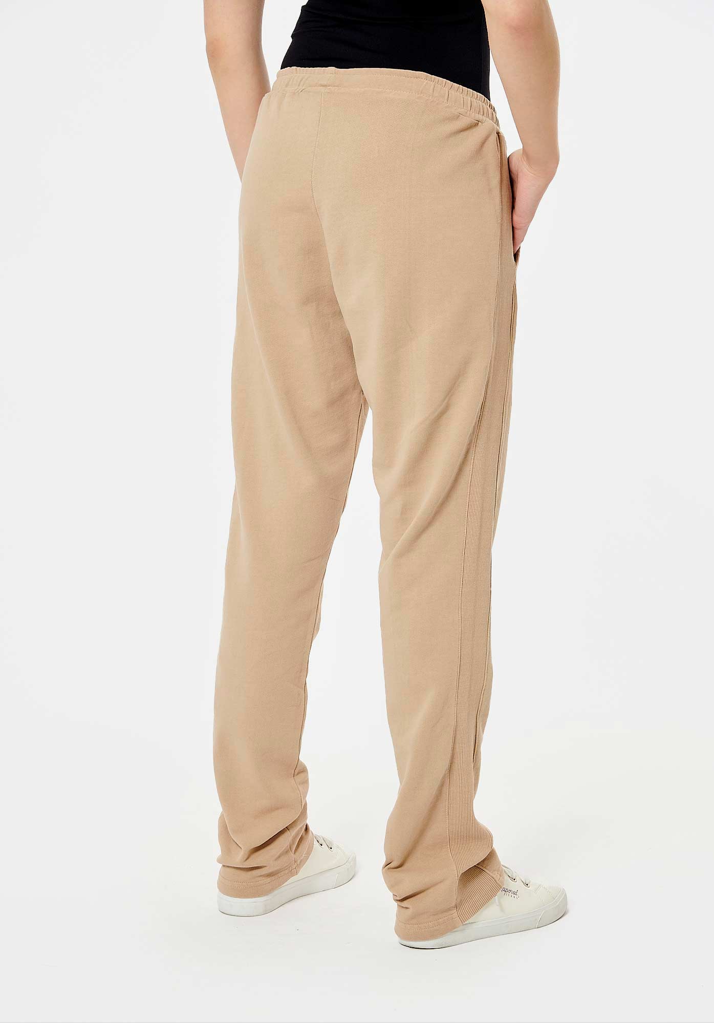 AMIGO  Jogging beige femme