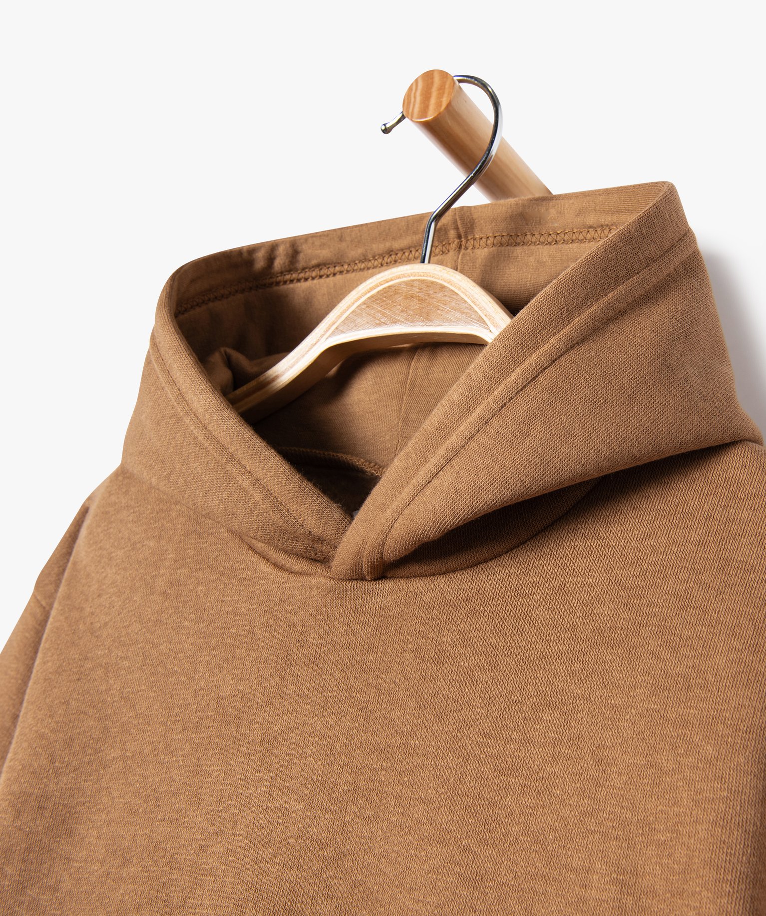 Sweat à capuche en molleton doux bébé Garçon marron | GEMO