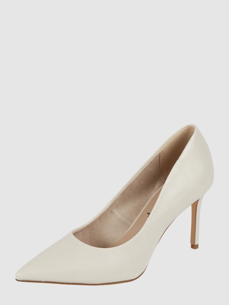 Pumps in Leder-Optik  in offwhite