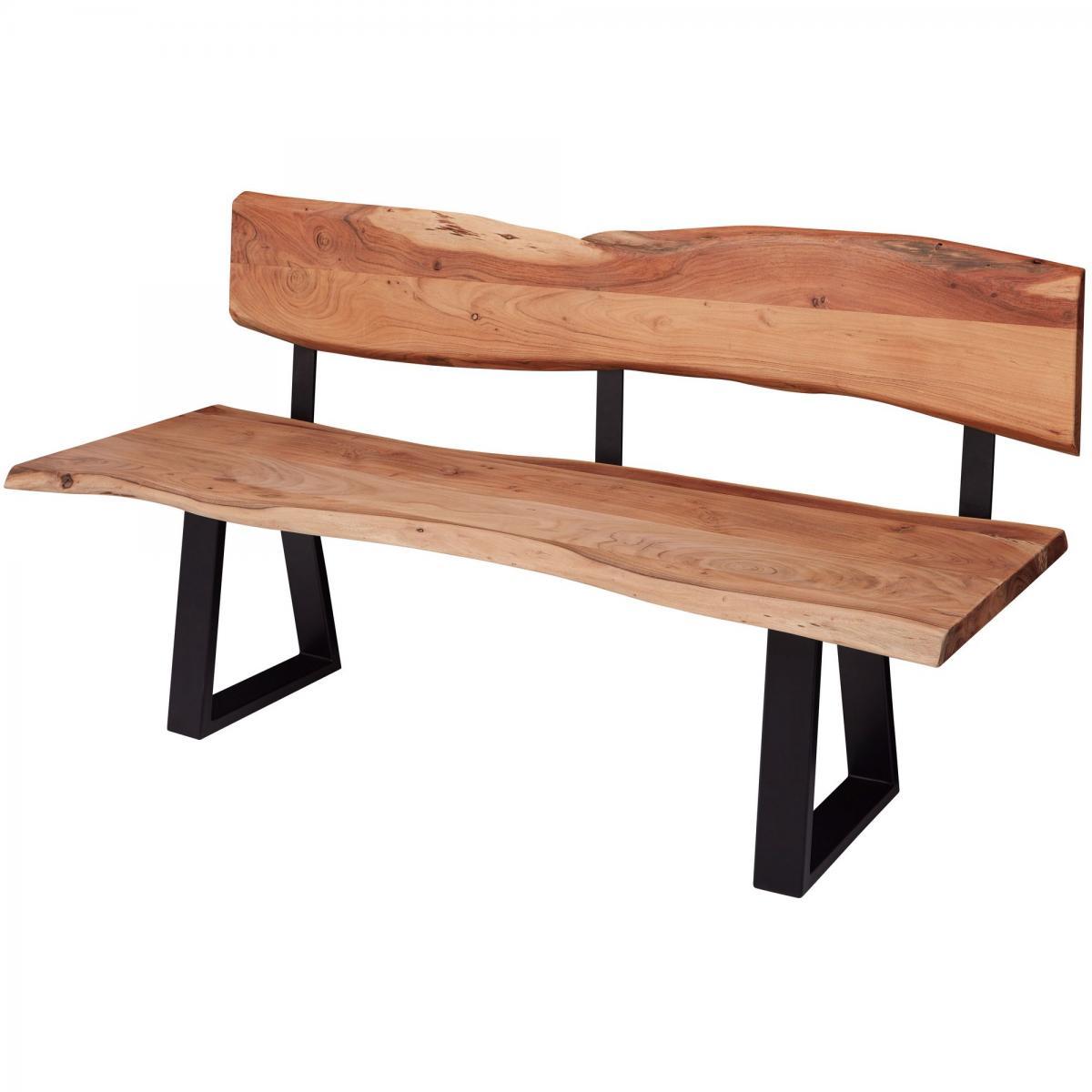Wohnling Esszimmerbank GAYA 160x83,5x60 cm Akazie