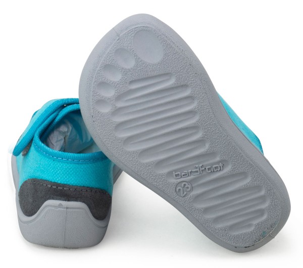 bar3foot Elf ~ Pascal Slipper ~ Katze Türkis