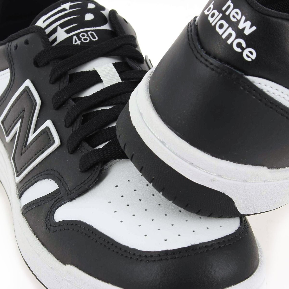 New Balance  BB480LBA - Noir Blanc