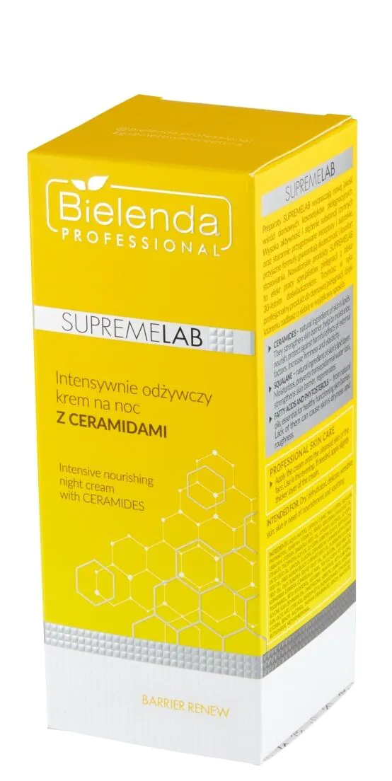 Bielenda Professional Supremelab Barrier Renew intenzivno hranjiva noćna krema s ceramidima