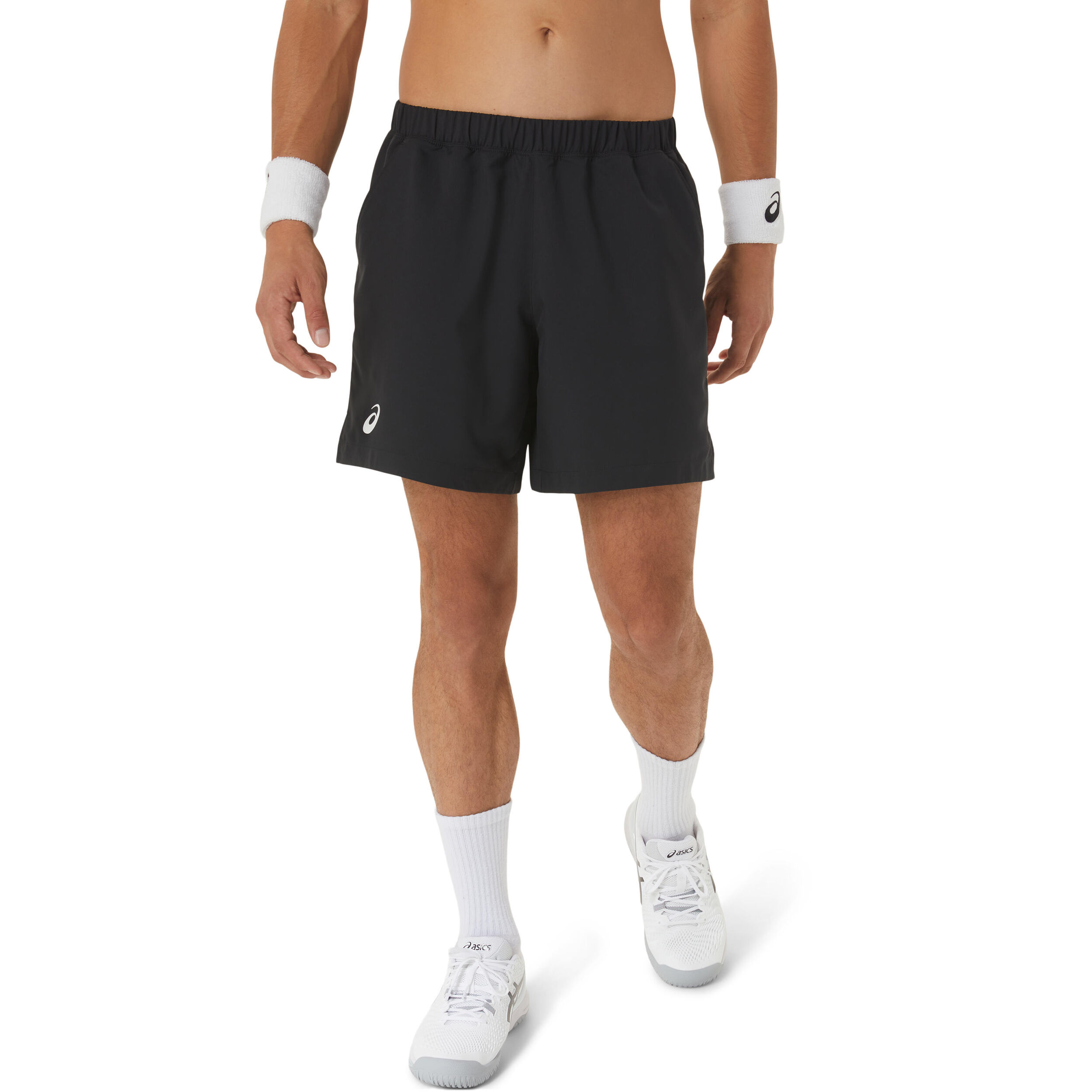 Court 7in Shorts Herren - Schwarz
