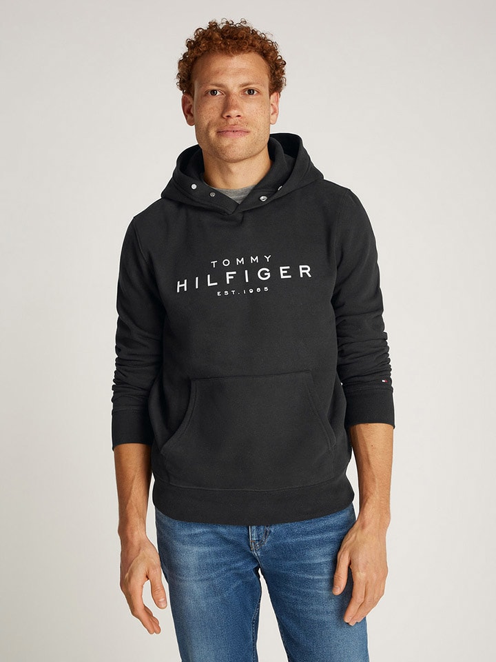Tommy Hilfiger Hoodie in Schwarz günstig kaufen