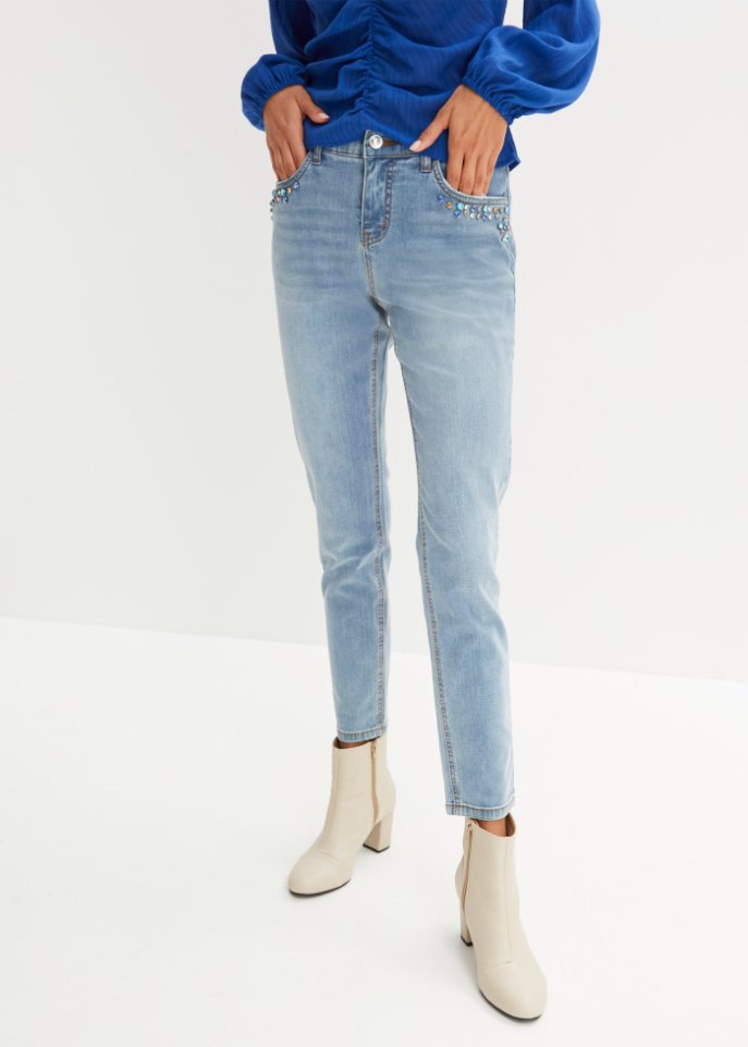 Jeans mit Applikation