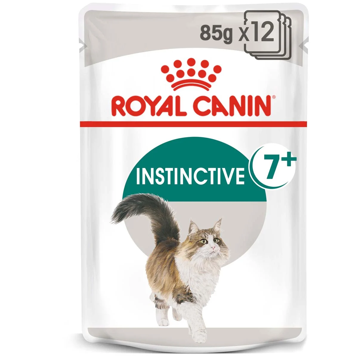 ROYAL CANIN INSTINCTIVE 7+ Nassfutter in Soße für ältere Katzen
