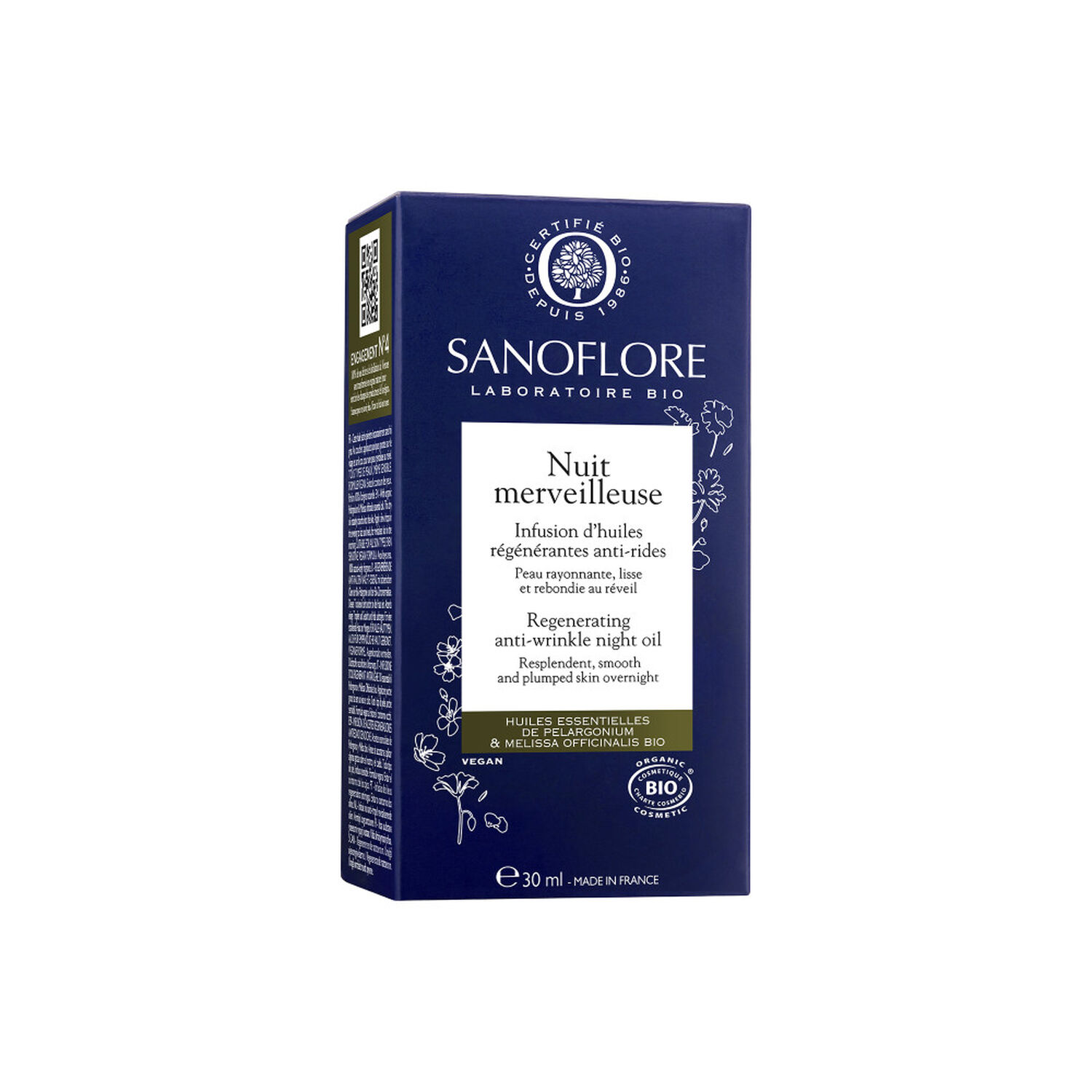 Sanoflore Essence Merveilleuse Concentré de Nuit Anti-Age 30 ml