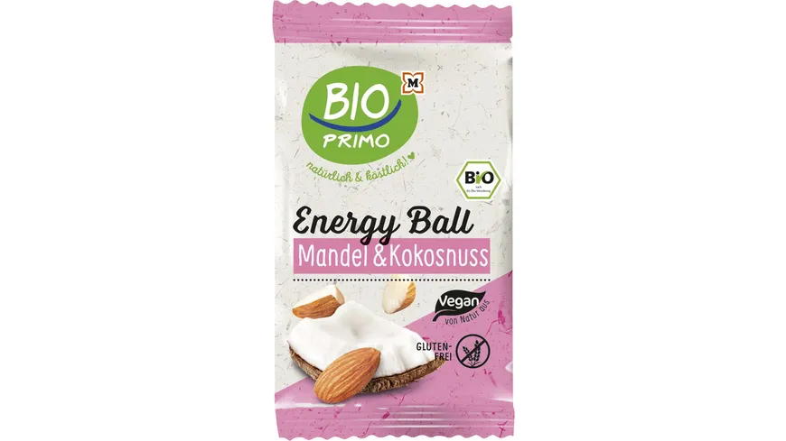 BIO PRIMO Bio Energy Ball Mandel & Kokosnuss 30 g