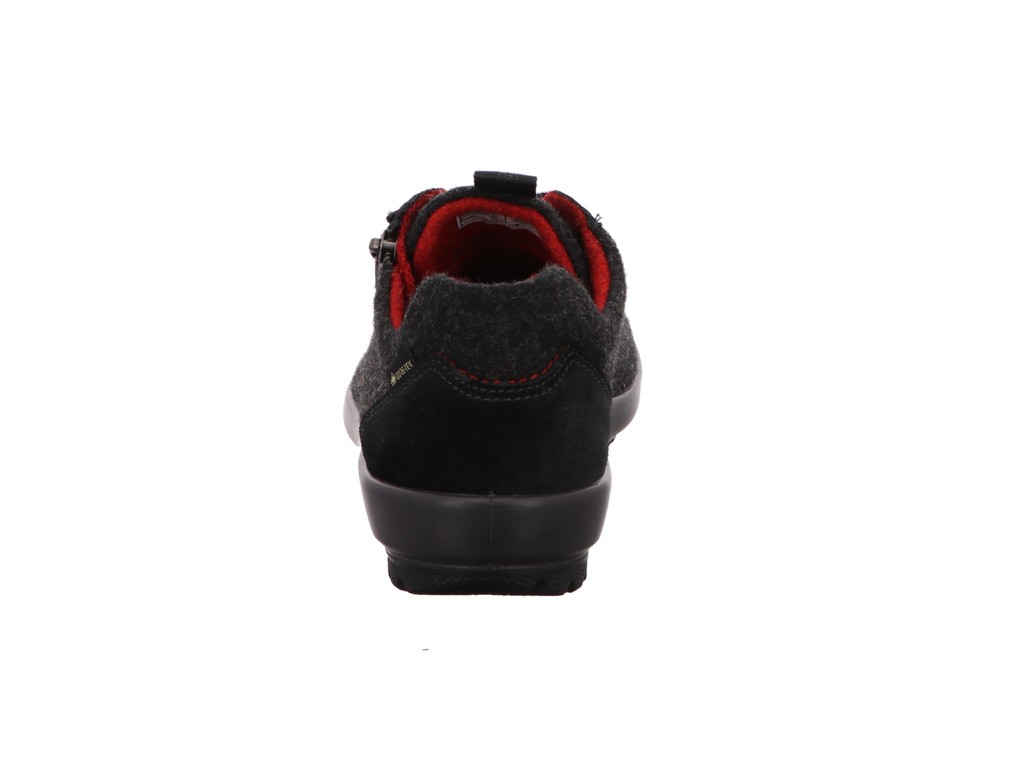 LEGERO Freizeit Schnürer schwarz Halbschuh Leder - TANARO 4.0