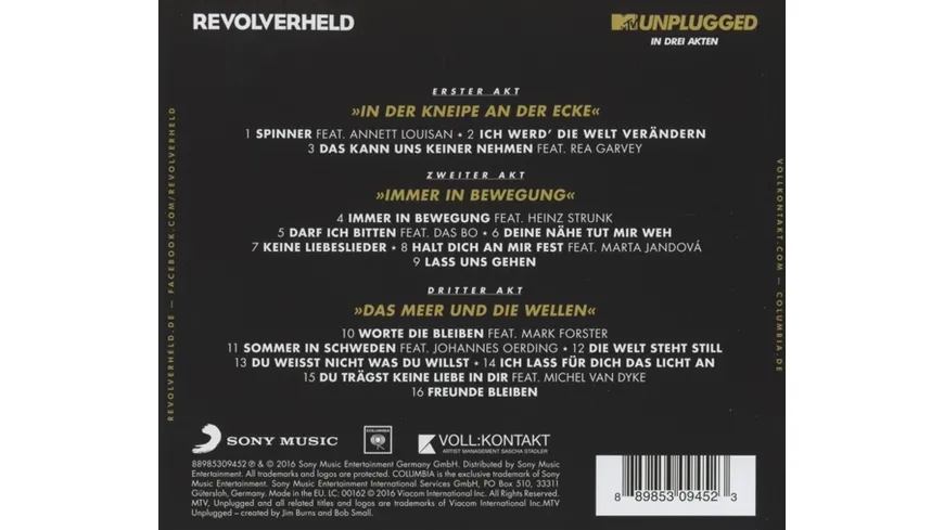 MTV Unplugged in drei Akten