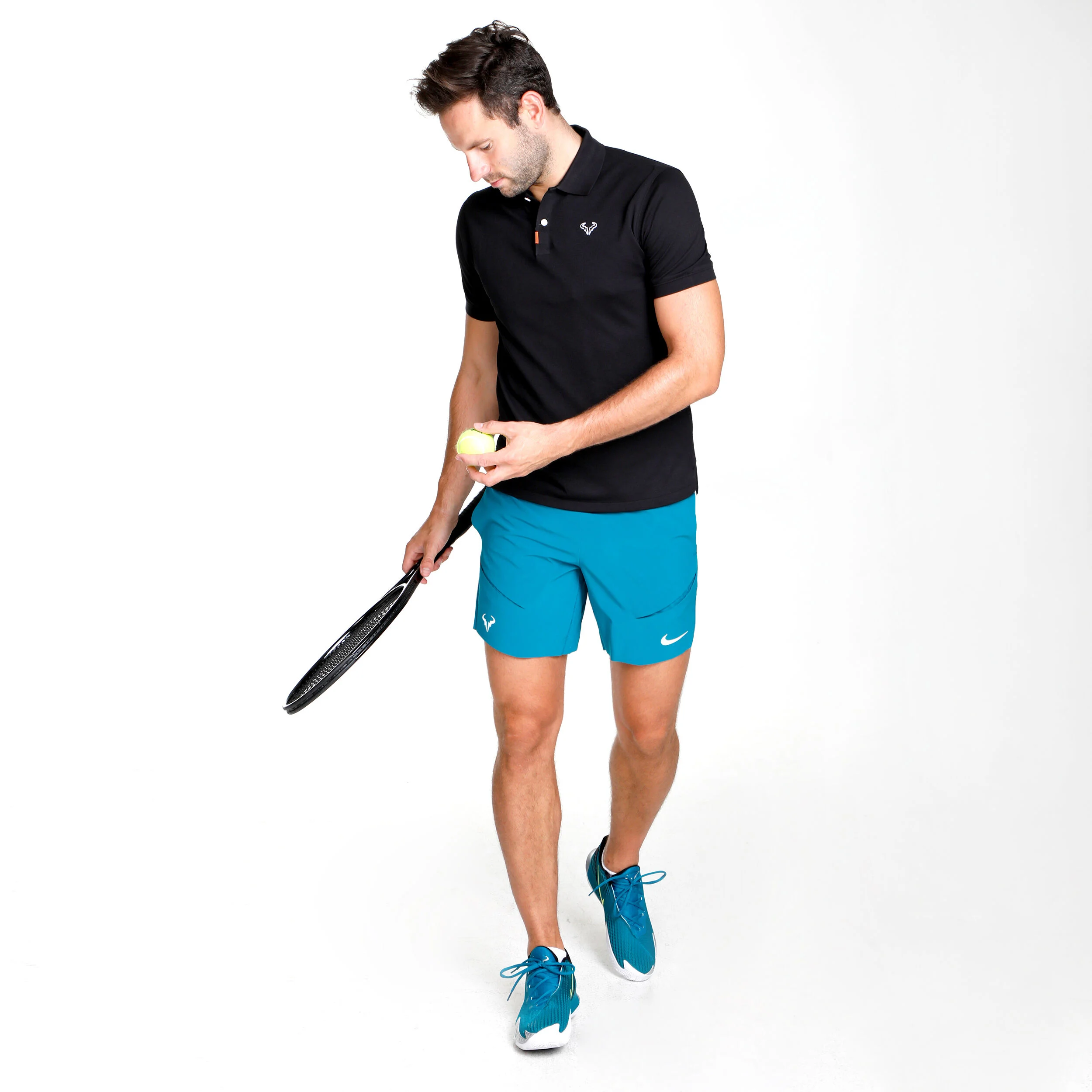 Dri-Fit Rafa Slim Polo Herren - Schwarz