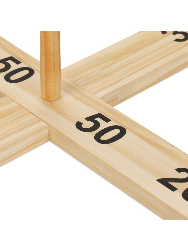 relaxdays Ringwurfspiel in Mehrfarbig günstig kaufen onesize