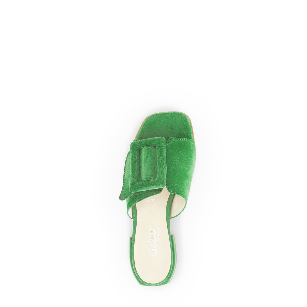 Gabor comfort Pantolette grün