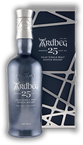 Ardbeg 25 Years Ardbeg 25 Years  Alter 25 J. - 0,7	 Liter - Vol 46%