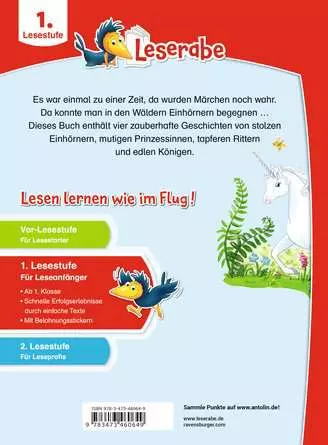 Leserabe - 1. Lesestufe: Einhorngeschichten