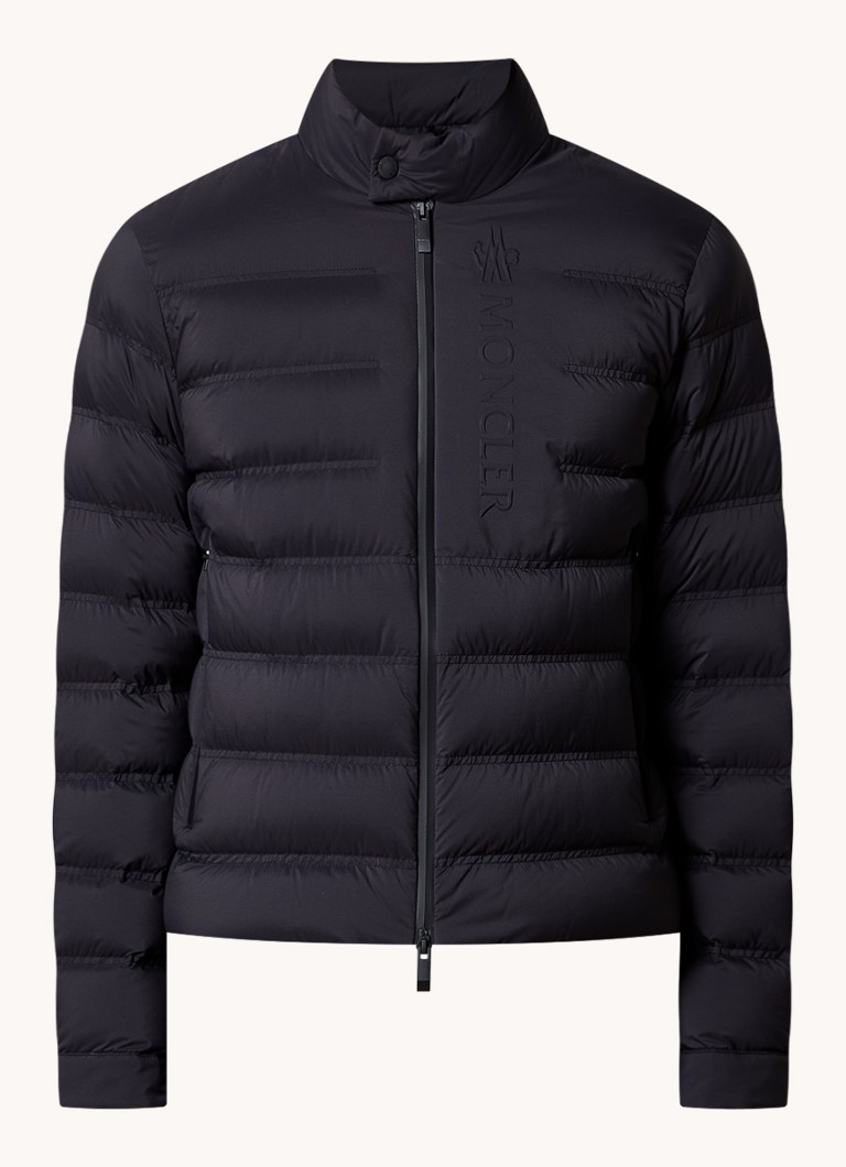 Geacă matlasată Moncler Autaret cu puf și logo