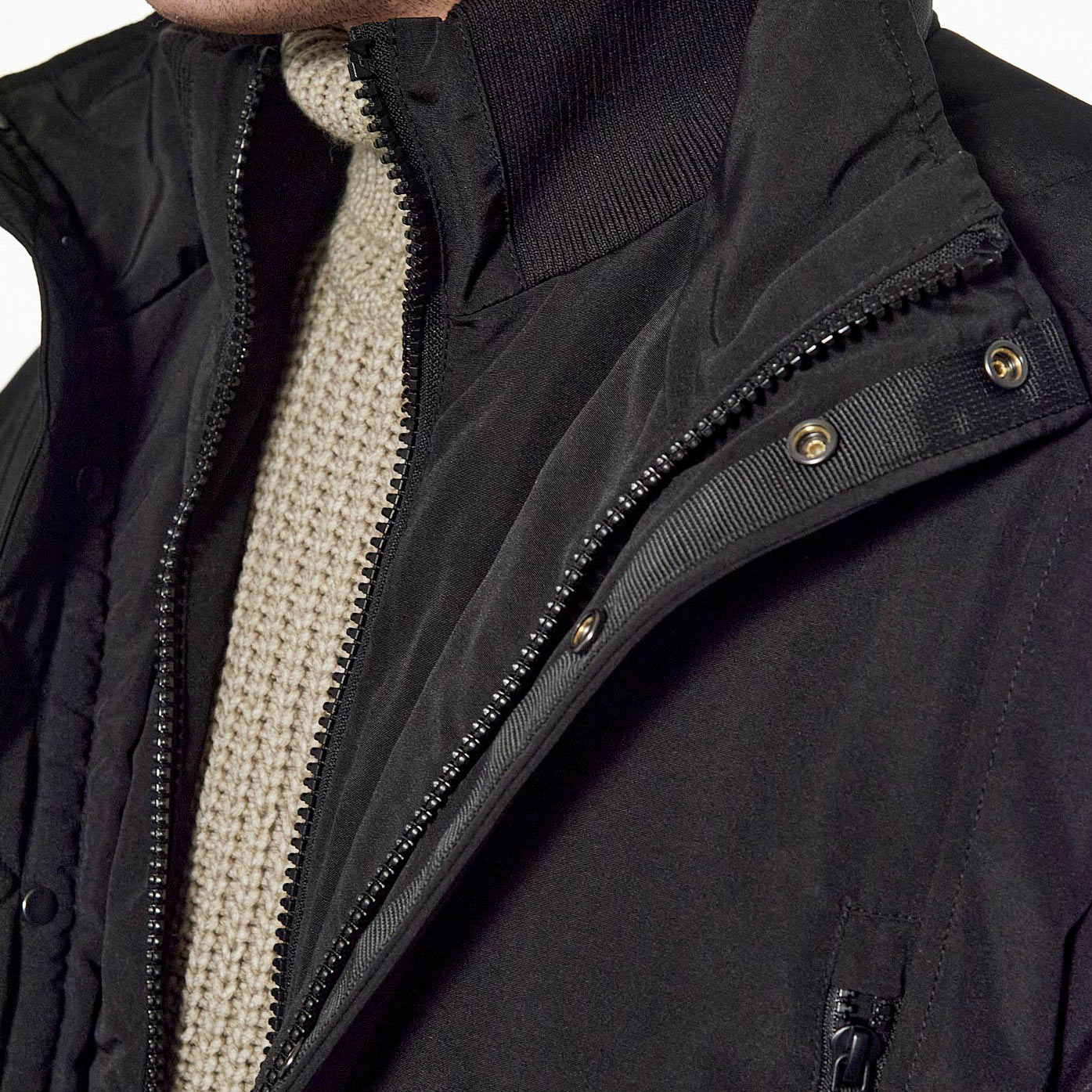 TABLO  Parka noire Homme
