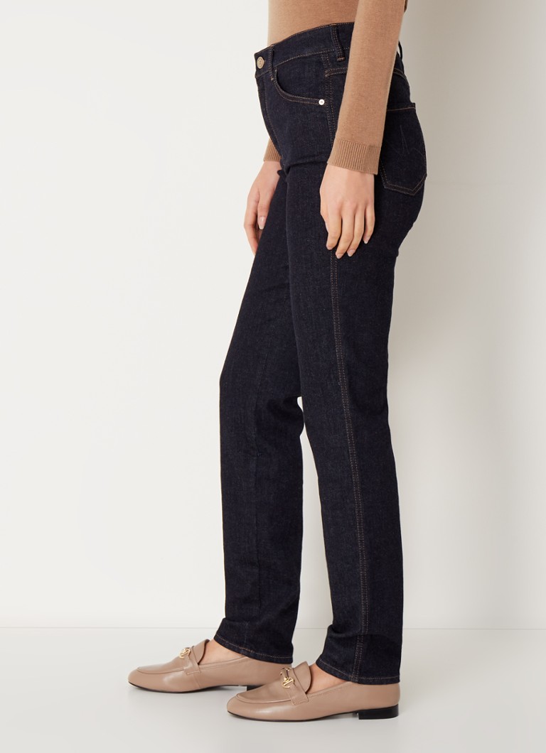 Jean Rosner Audrey taille haute coupe slim, délavage coloré