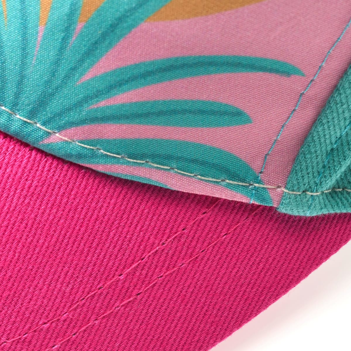 Basecap mit Strand-Motiv, pink, Gr. 54/55, 1 St