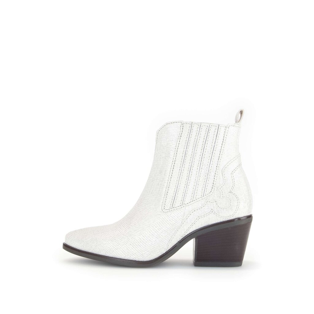 Gabor comfort Elegante Stiefelette weiß