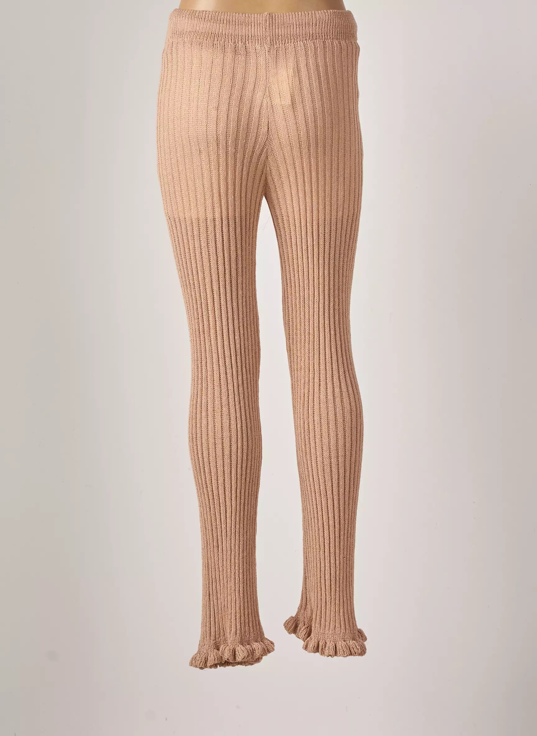 Nekane Pantalons Flare Femme couleur beige