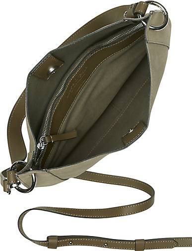 Marc O'Polo Hobo-Bag medium aus Veloursleder
