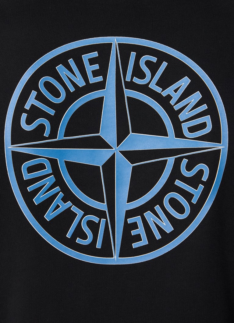 Stone Island 66283 hoodie with logo and back print