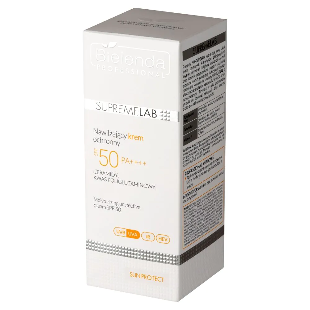 Bielenda Professional Supremelab Sun Protect хидратантна заштитна крема SPF50