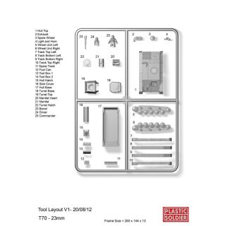 1:72 Russian T70 Tank Easy Assembly (3)