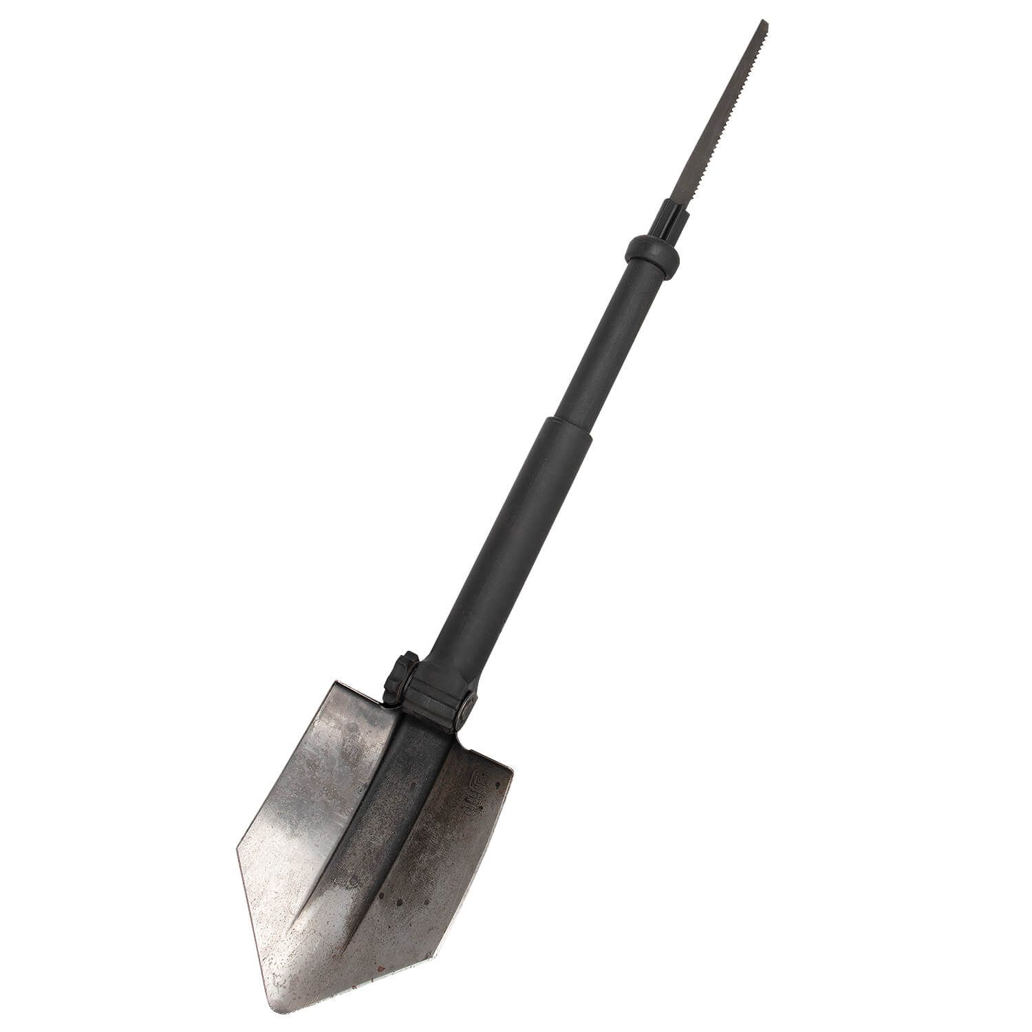 Dän. Feldspaten mit Säge Original gebraucht