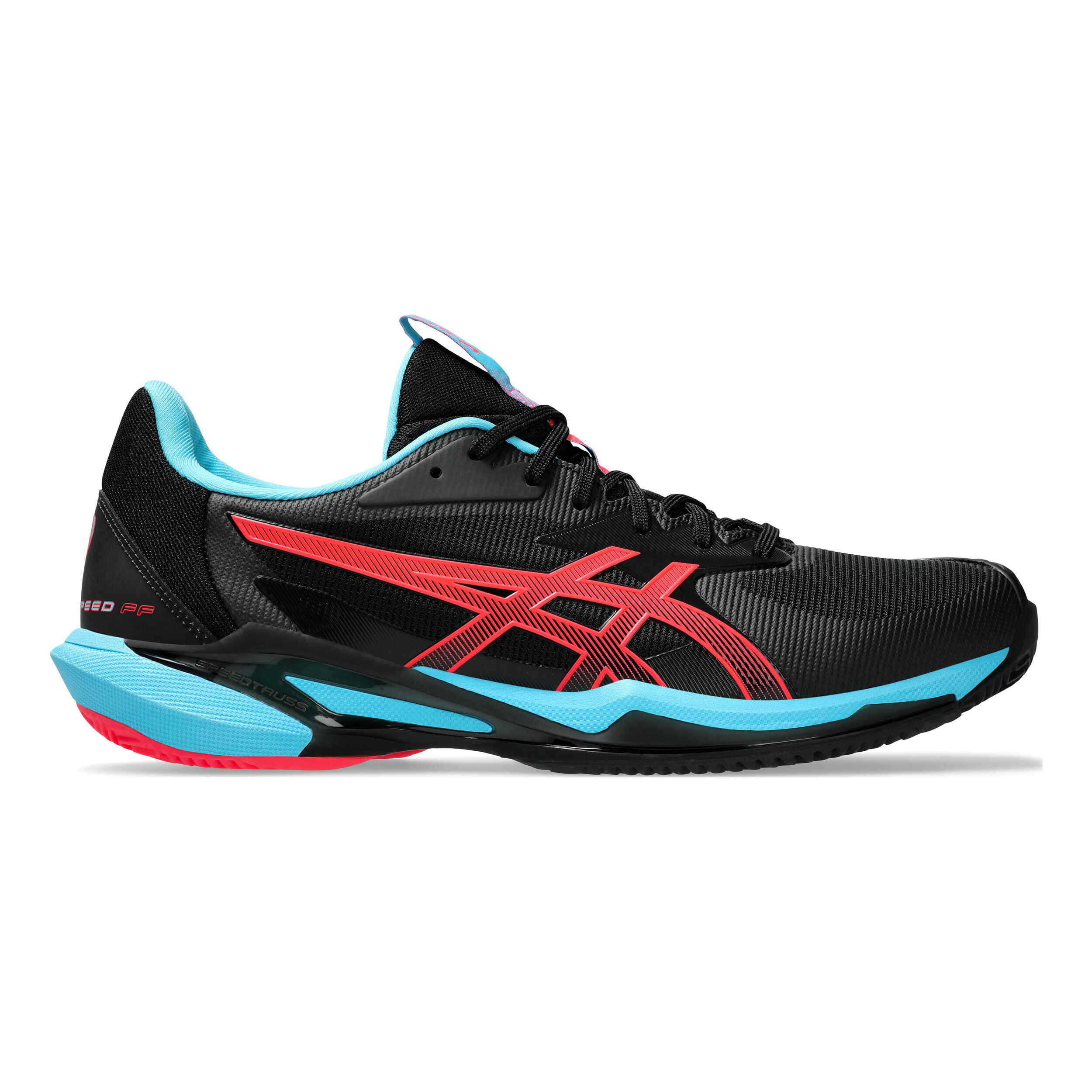 Solution Speed FF 3 Sandplatzschuh Herren - Schwarz, Rot
