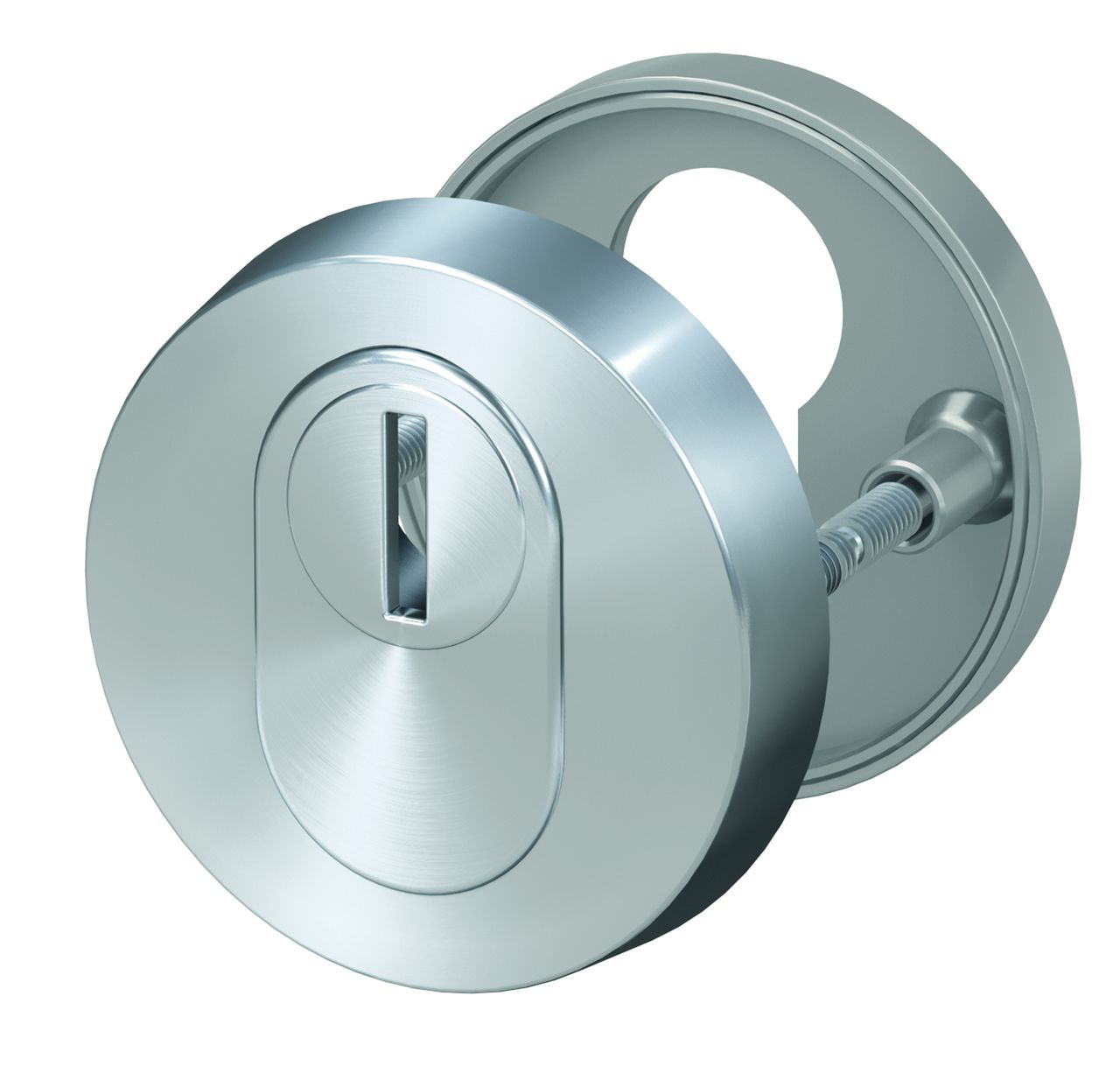Basi Schutzrosette - SR 300 ZA - rund - Edelstahl - 15 mm