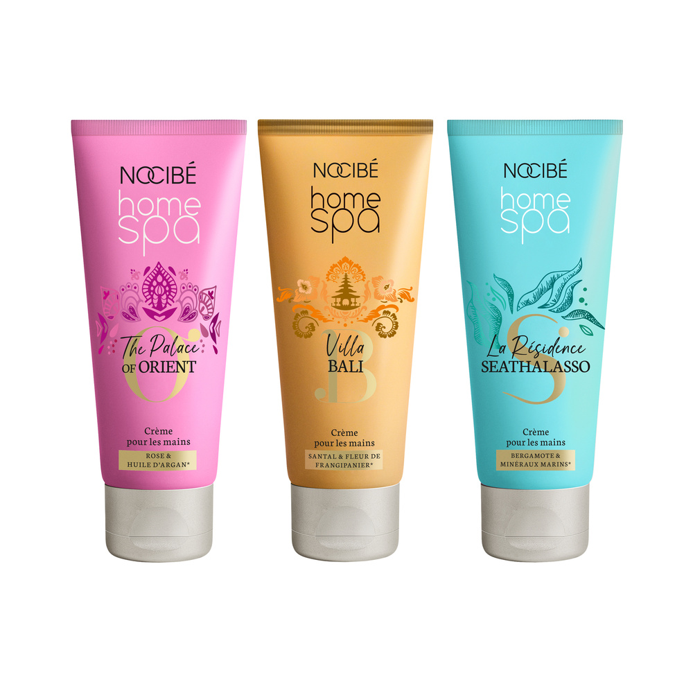 Nocibé Home Spa - Coffret soin 3 crèmes mains