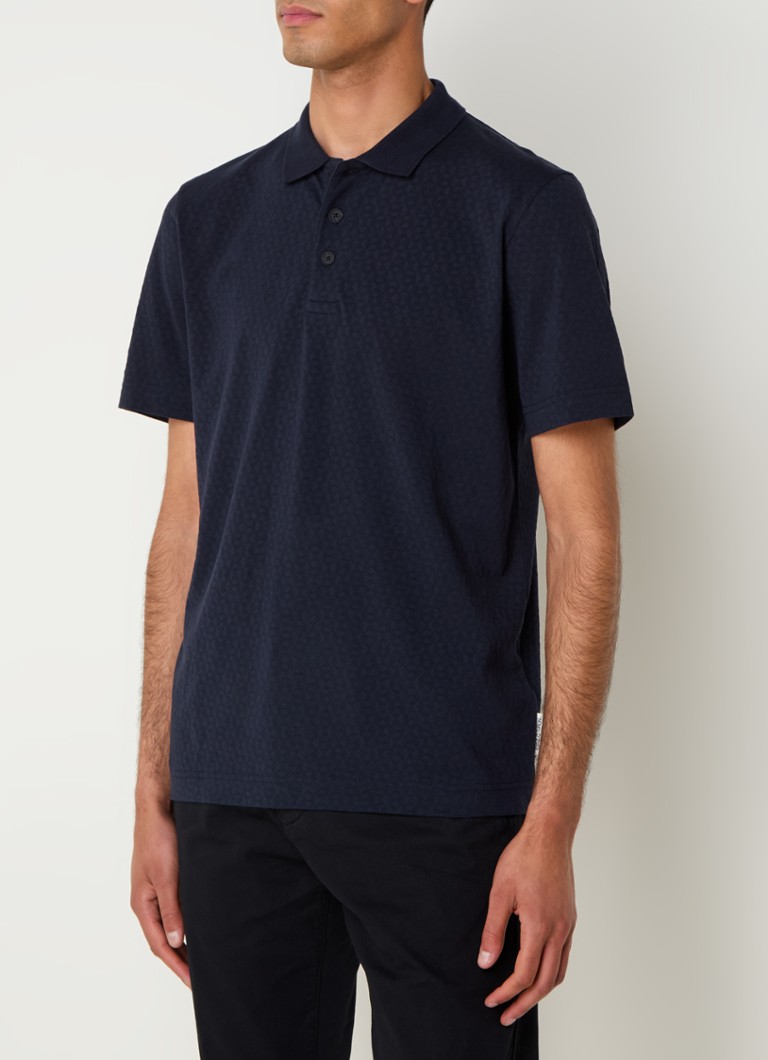 Tricou polo Marc O'Polo din bumbac organic piqué, croială regulată