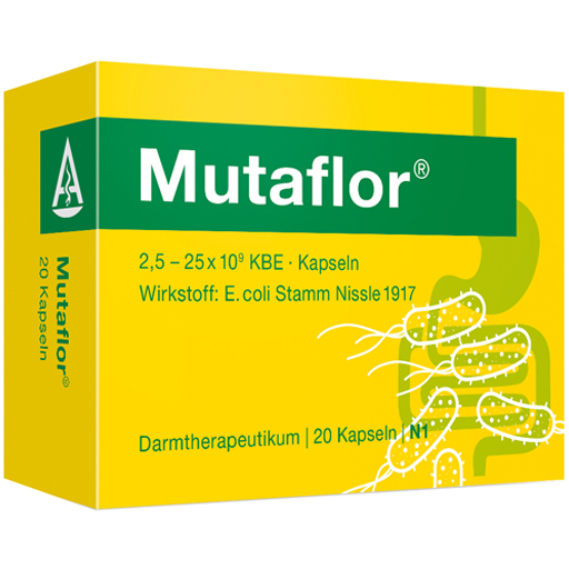 MUTAFLOR magensaftresistente Hartkapseln  20 St