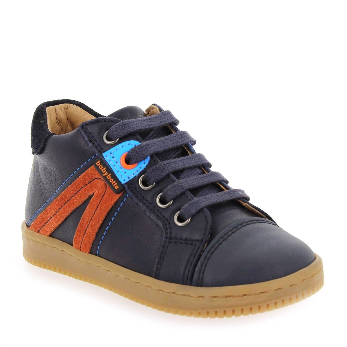 Babybotte  FERID - marine orange