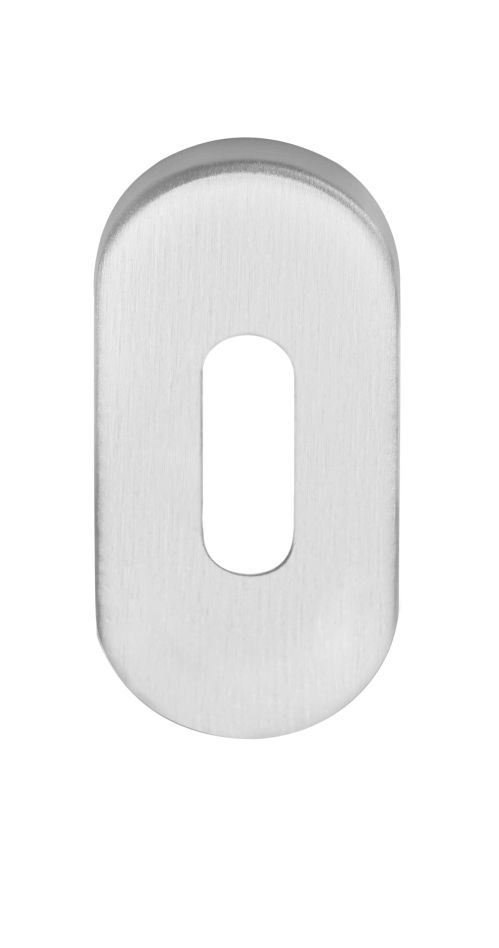 Formani 1501N075INXX0 BASICS LBN32 ovale Tastenplatte aus mattem Edelstahl
